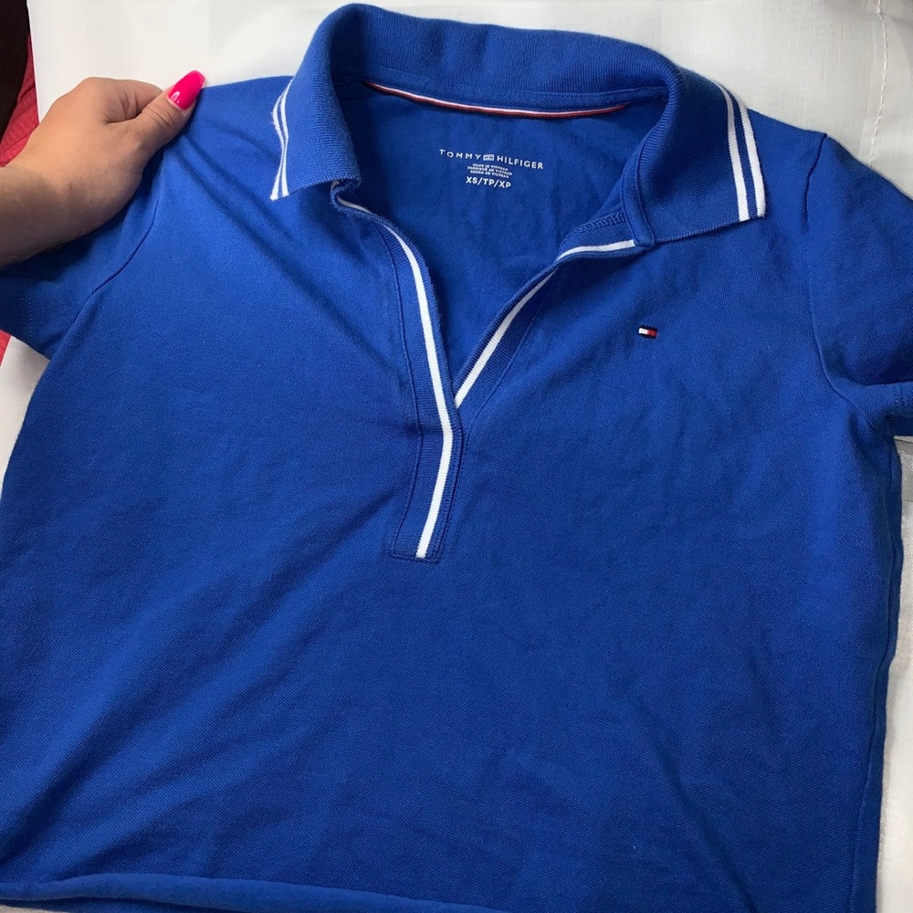 Size -XXS TOMMY cropped women’s golf T